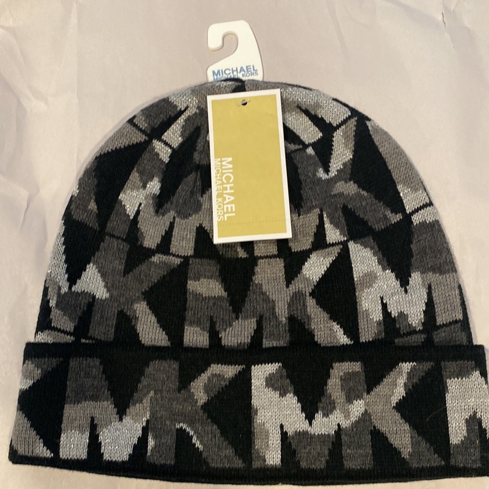 Michael Kors Camouflage Toque hat NWT!